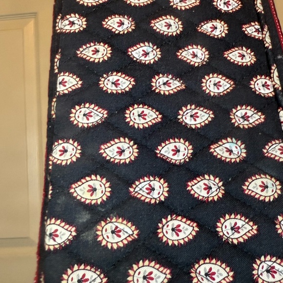 Vera Bradley Classic Black Multi-Compartment Bag - EUC - Picture 5 of 7